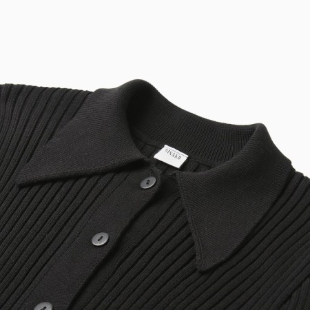 Jumper Women's Minaku: Knitwear Collection Black color, size 42-44-8