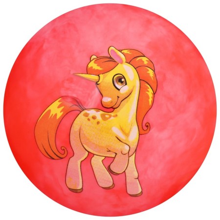 Children's ball "Unicorns", d = 22 cm, 60 g, color mix-10