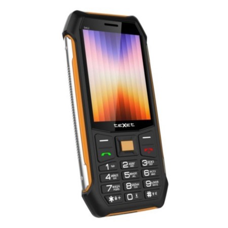 Texet TM-D412 Black Orange smartphone-2