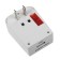 Адаптер сетевой REXANT "Путешественник", с USB , 11-1051
