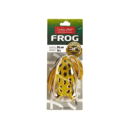 Bait soft LJ 3D Series Frog 2.6in (06.50)/001 1pc.-2