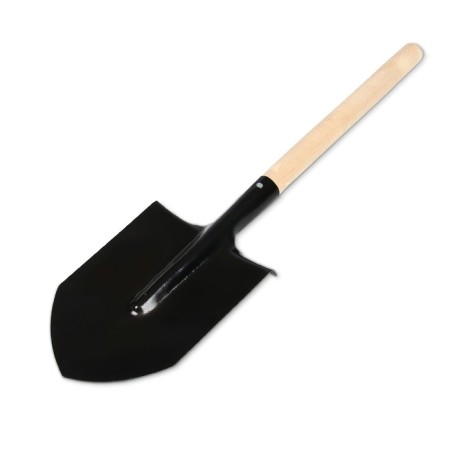 Tourist shovel, l = 60.5 cm, wooden stalk