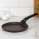 Pancake pan, d = 20 cm, plastic handle, anti -stick coating, coffee marble color