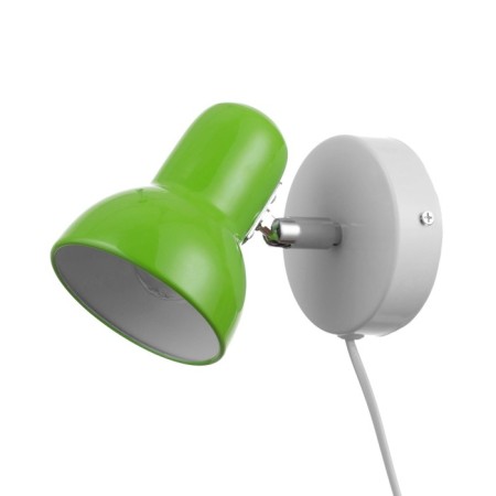 Sconces with a wire "Sevantos" E27 40W Green 9x9x14 cm-4