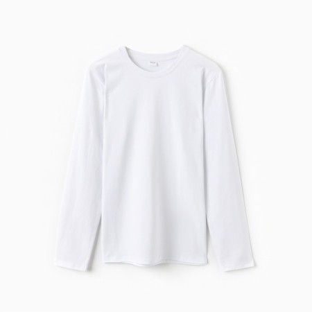 Jumper (Longsliv) Male Minaku: Basic Line Man White Color, size 50-1