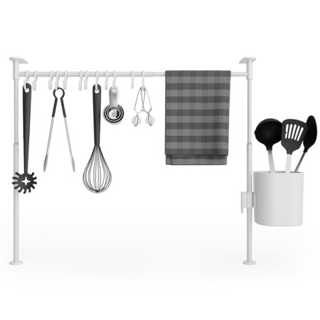 Organizer kitchen umbra Anywhere, 20 hooks, white color-10