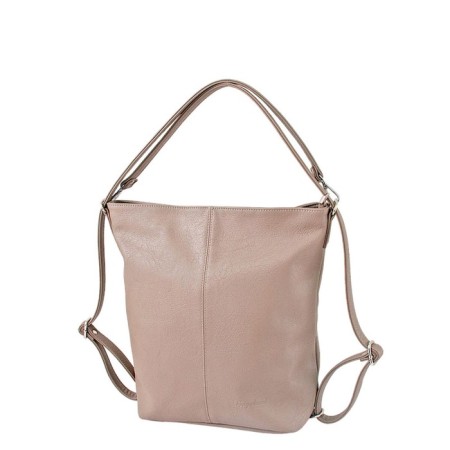 B2688 Bag bag, lightning department, dark beige color 34x25x13cm
