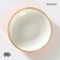 Porcelain salad Magistro "Cerera", 650 ml, d = 15 cm, color orange color