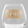 Gift set of glasses for cognac "Principle of Men", 265 ml.