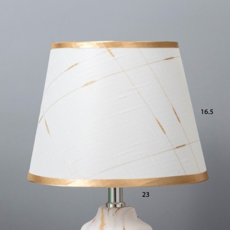Vivian desktop "E14 40W with a white-gold 20x20x35 cm Risalux-3