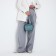 Bag Cross-Bodi with a zipper, blue color