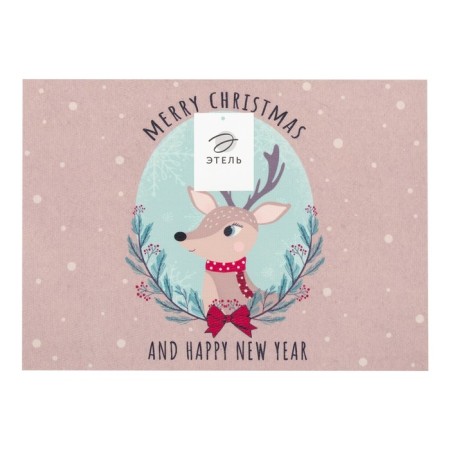 Set of napkins on the table "deer", PVC, 40*29 cm, 2 pcs-4