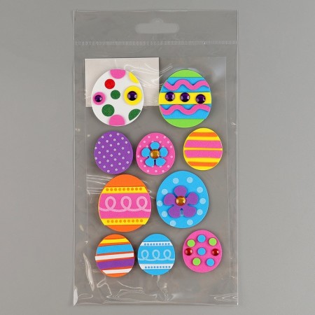 A set of stickers from EVA "Easter eggs", 10 pcs.-3