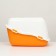 Pet -it house-house for cats Comfort, (scoop in a set), 57x39x41, orange/white