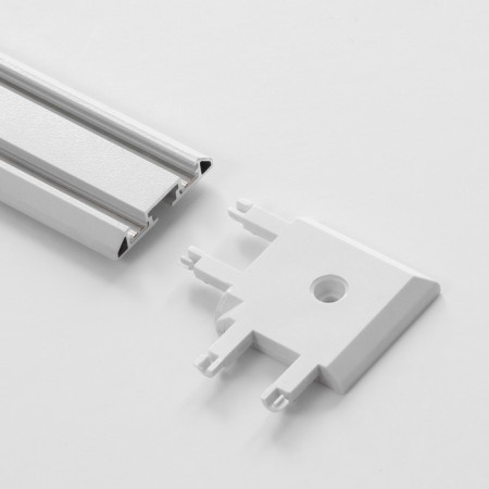 Corner Connector SLIM "G-shaped" 4-filled white 0.7x4x2cm-5