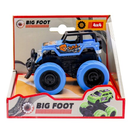Friction Funky Toys "Safari", with a crash effect, 4x4, blue color-1