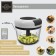 Blender - vegetable mechanical Magistro Vegan Pro, 2 nozzles, white color