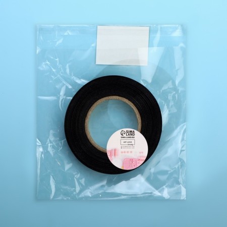 Dimensor satin, “m”, 1000 pcs, 12 mm, 30 m, black color-3