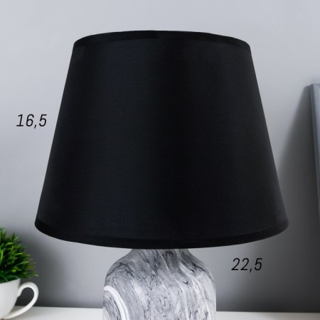 Table lamp 38041/1 E14 40W gray 20x20x34 cm Risalux-4
