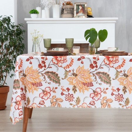 The tablecloth "Summer flowers" is 145x300 cm, 100% p/e