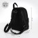 Women's backpack city textura, black color