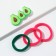 Gum and hairpin "Avocade couple", set