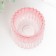 Glass of glass per 1 candle "Dolly" d-2.5 cm, 4 cm pink 6x5x5 cm