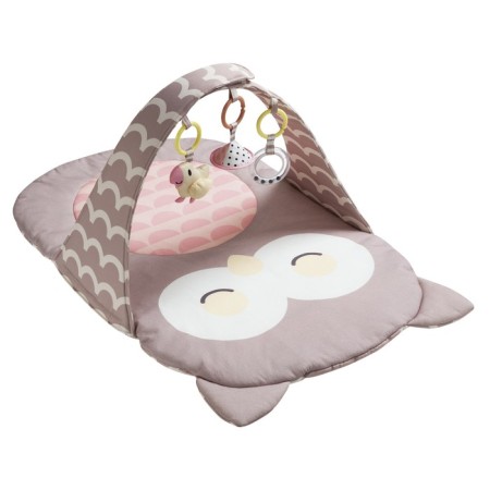 Rug for newborns "Pastel: Owl", developing-1