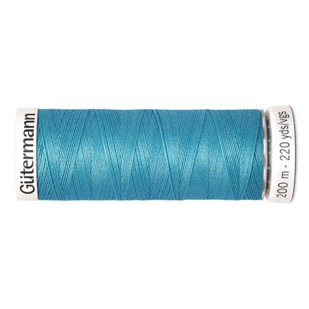 SEW-HALL thread for all materials, 200 m, 748277 (385 light Serry Biryuza)