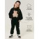 Children's suit Amarobaby Teddy, height 98 cm, black color