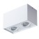 Factor lamp, 2x50W GU10, white color
