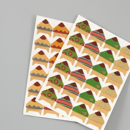 A set of corners with a pocket for photos 24 corners "Children's drawing" MIX 12.5x9 cm-9