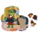 Puzzle in the frame "Cheburashka and Crocodile Gene"