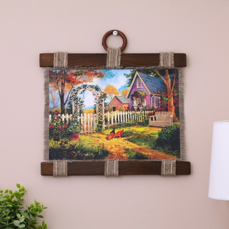 Souvenir Scroll "Village Summer"