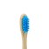 Bamboo toothbrush soft, in the box, blue