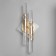 Sconces "Ice" 2xled 3000k gold 37x18x10cm