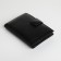 Male purse on magnet 3 in 1, department for auto documents, passports, black color