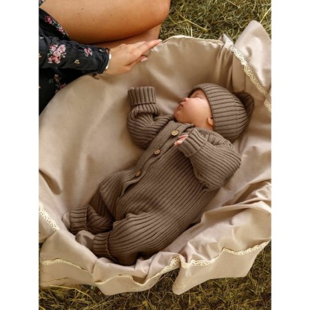 Cat Knitted Demi-season, Pure Love Tot, size 42-44, Brown color-5