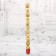 Set of balls plastic D-4 cm, 12 pcs "New Year's branches" gold