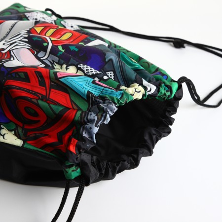 Back for shoes on the lace, green color/multi -colored-2