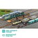 Designer of the railway "Statzor with the composition", works from batteries, 841 details