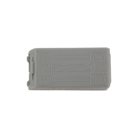 Construction and installation terminal of QMS 224-112 for a lamp for 2 conductor 1.0-2.5/0.5-2.5 mm², white-4