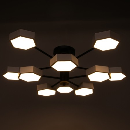 Chandelier 1318/10wt LED 240W 3000-6000K white 87x90x25 cm Bayerlux-4