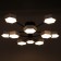 Chandelier 1318/10wt LED 240W 3000-6000K white 87x90x25 cm Bayerlux