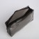 Cosmetic bag with lightning, black color