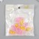 Shakeker for Akril's creativity "heart" with a glitter of 0.5x3.1x2.8 cm set 5 pcs