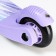 Scooter Children's folding cold heart, Pu 120/80 mm wheels, ABEC 7, purple color