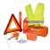 Set of motorist "Tekhosthost-2", composition: sign, first-aid kit, fire extinguisher OP2, gloves, cable 3.5 t, live