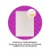 A4 labels are self -adhesive 50 sheets, 80 g/m, 24 labels on a sheet, size: 46.8 x 48.3 mm, white