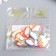 Decor for the creativity of PVC "Rainbow and Cloud" set of 20 pcs 0.2x2x1.7 cm